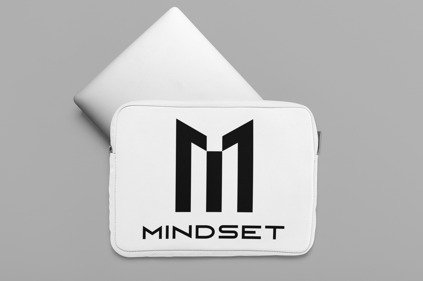 Mindset- White Laptop Sleeve Case