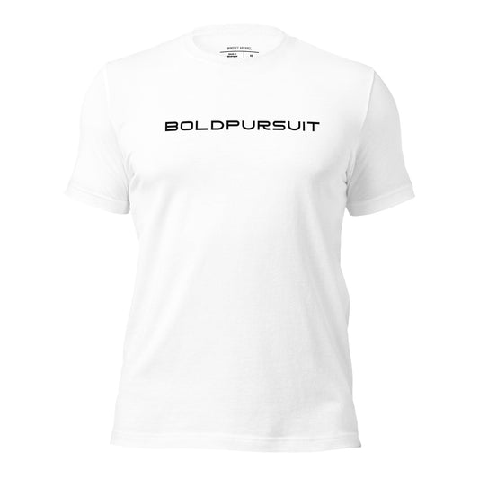 BOLDPURSUIT- White T-Shirt