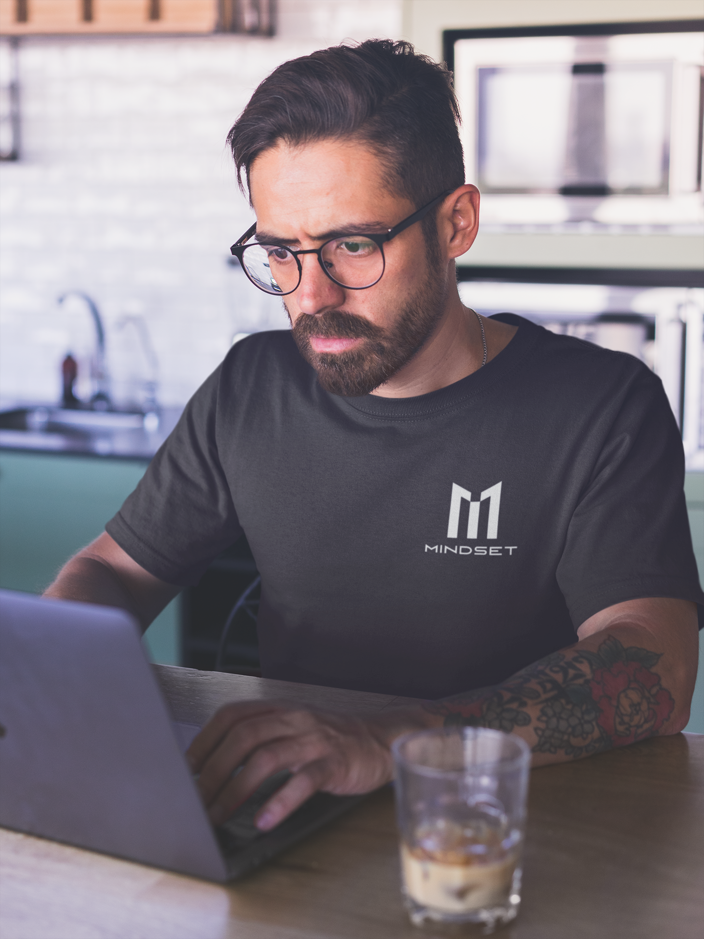Classic Mindset Tee- Black